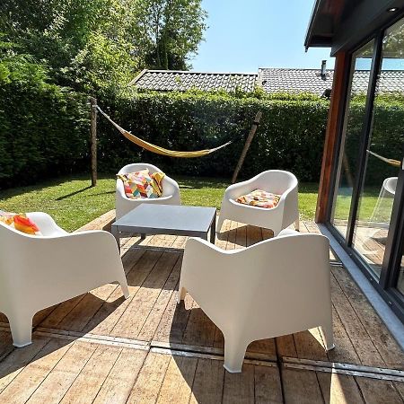 Oosterschelde Lodge Met Veel Privacy En Dicht Bij Het Water Scherpenisse Exterior foto